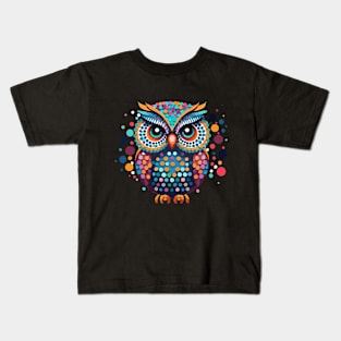 Owl Happy International Dot Day 2024 Polka Dot Men Women Kids Kids T-Shirt